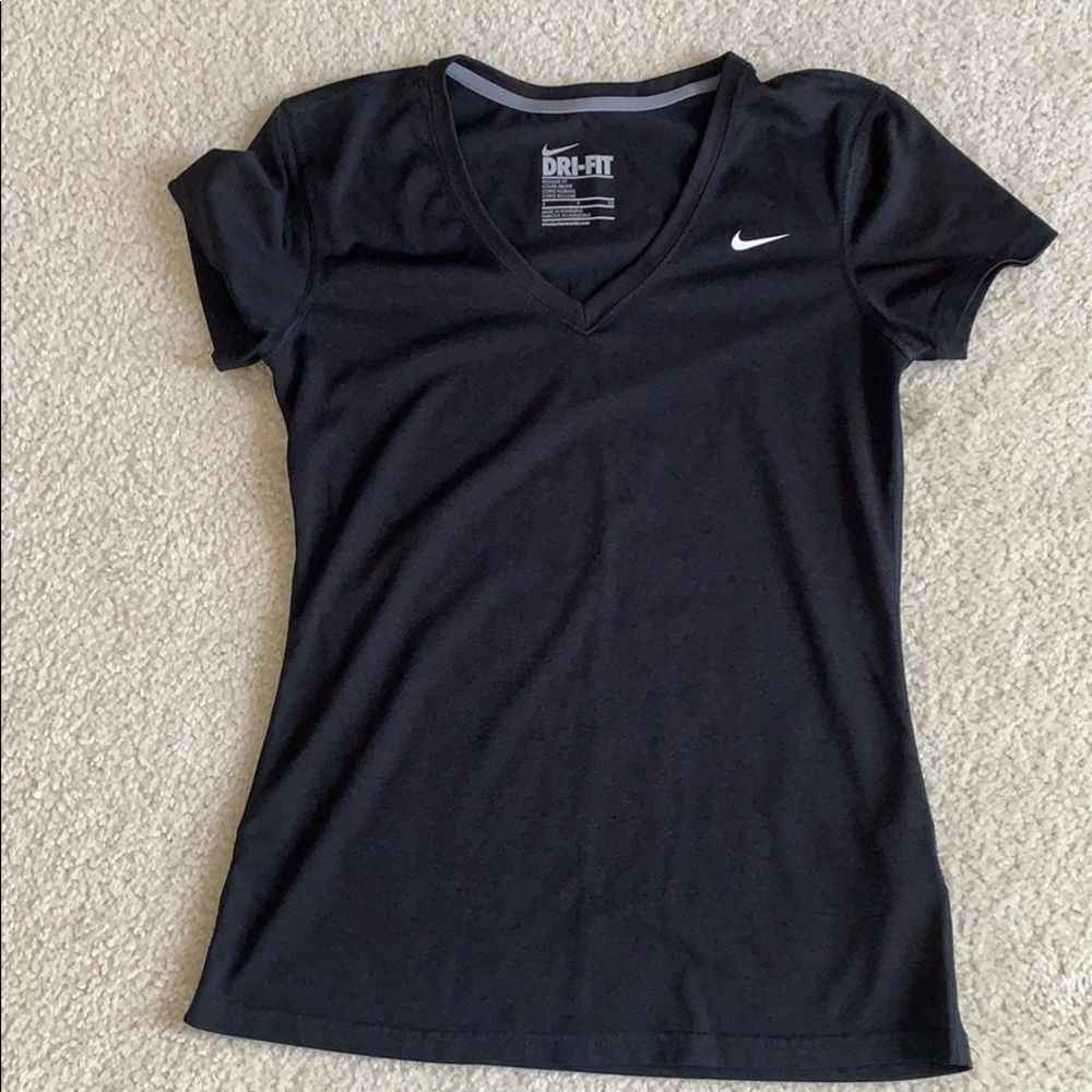 Nike black v neck
